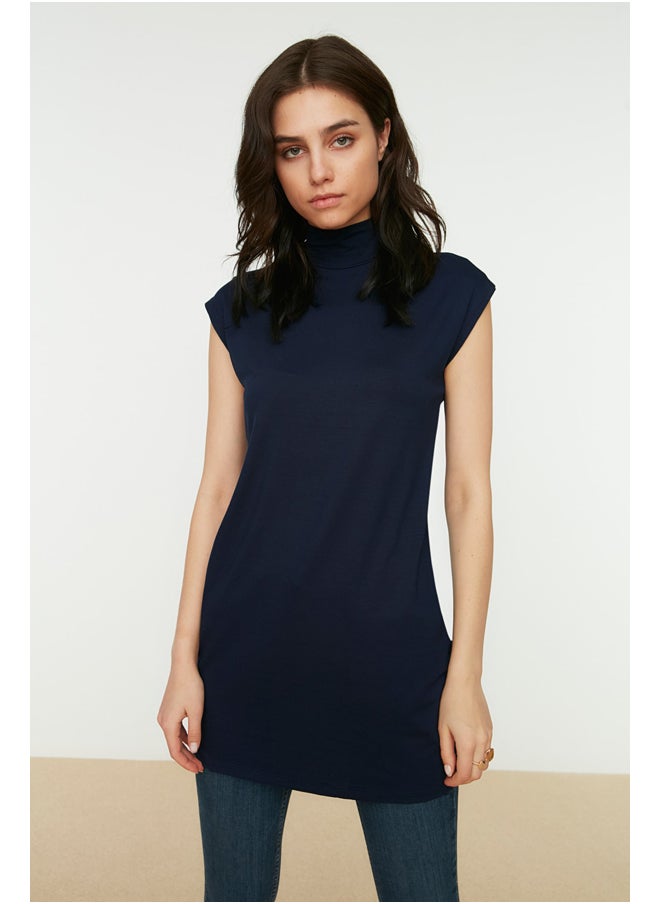 trendyol - Woman Modest Tunic Navy - Image 1