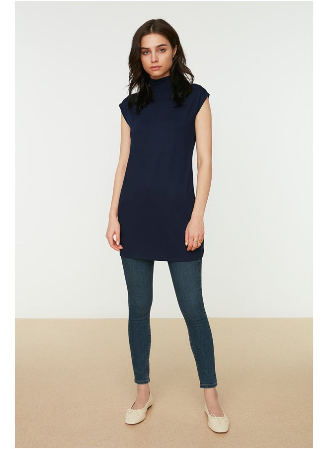 trendyol - Woman Modest Tunic Navy - Image 1