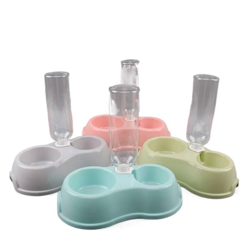 Pet Bowl Double Routine Feeding Daily Feeding Indoor Feeding Home Feeding Accessory Pet Food Bowl - Image 4