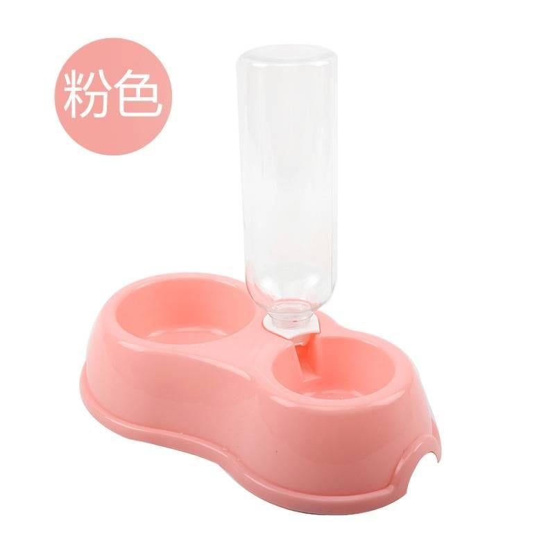 Pet Bowl Double Routine Feeding Daily Feeding Indoor Feeding Home Feeding Accessory Pet Food Bowl - Image 1