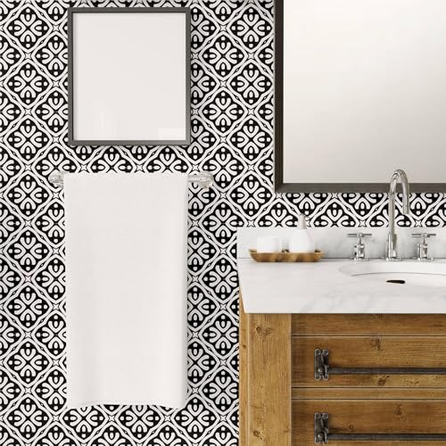 Brandian 36 pcs Backsplash Tile Decals, Covers 6 Ft x 3 Ft, Easy Wipe Surface, 6x6 Inches (Pack of 36) - Image 4