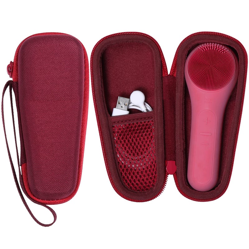 co2CREA Hard Carrying Case Compatible with NÃ¥graCoola CLIE 2 1 Sonic Facial Cleansing Brush (Berry) - Image 1