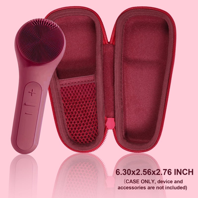 co2CREA Hard Carrying Case Compatible with NÃ¥graCoola CLIE 2 1 Sonic Facial Cleansing Brush (Berry) - Image 4