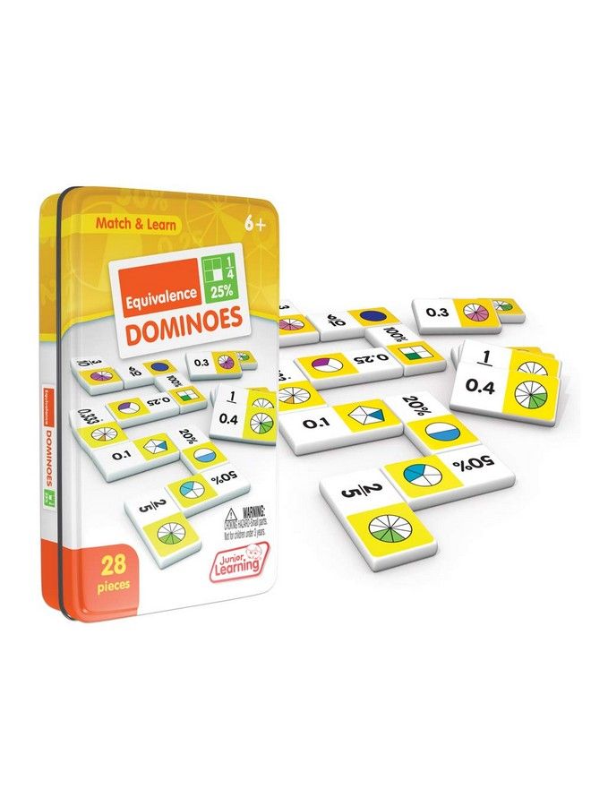 Junior Learning Jl487 Equivalence Dominoes Multi - Image 1