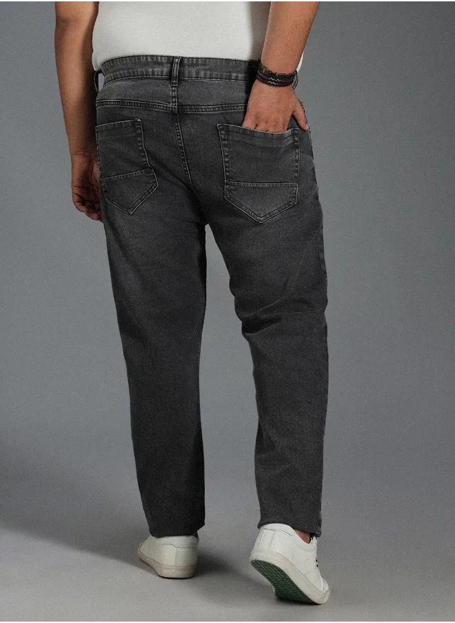 هاي ستار Men Grey 3 Jeans