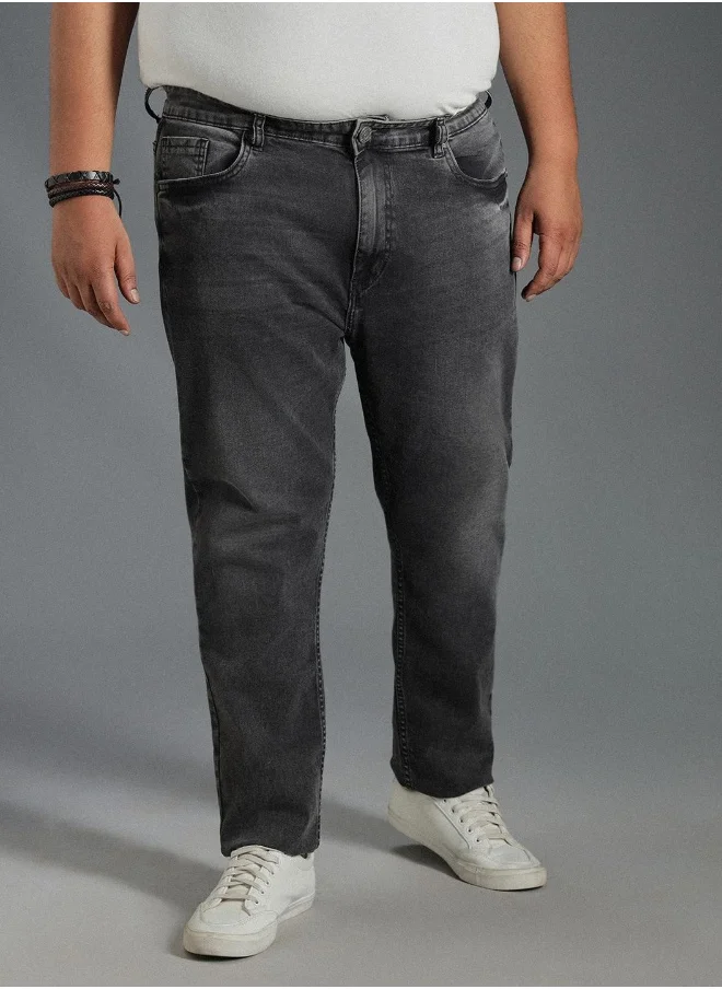 هاي ستار Men Grey 3 Jeans