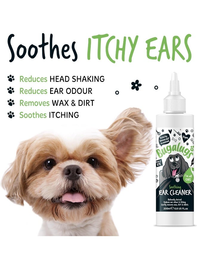 Bugalugs Soothing Ear Cleaner for Dogs - 200ML - Image 2