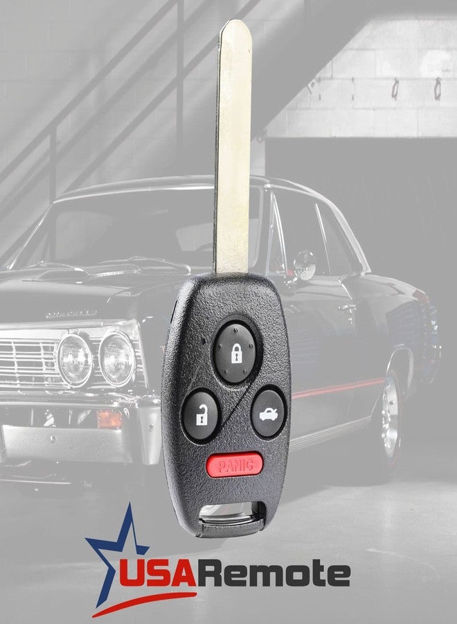 USARemote Replacement 4-Button Remote Car Key Fob Insert for Honda Accord 2008 2009 2010 2011 2012 KR55WK49308 (1 Pack) - Image 2