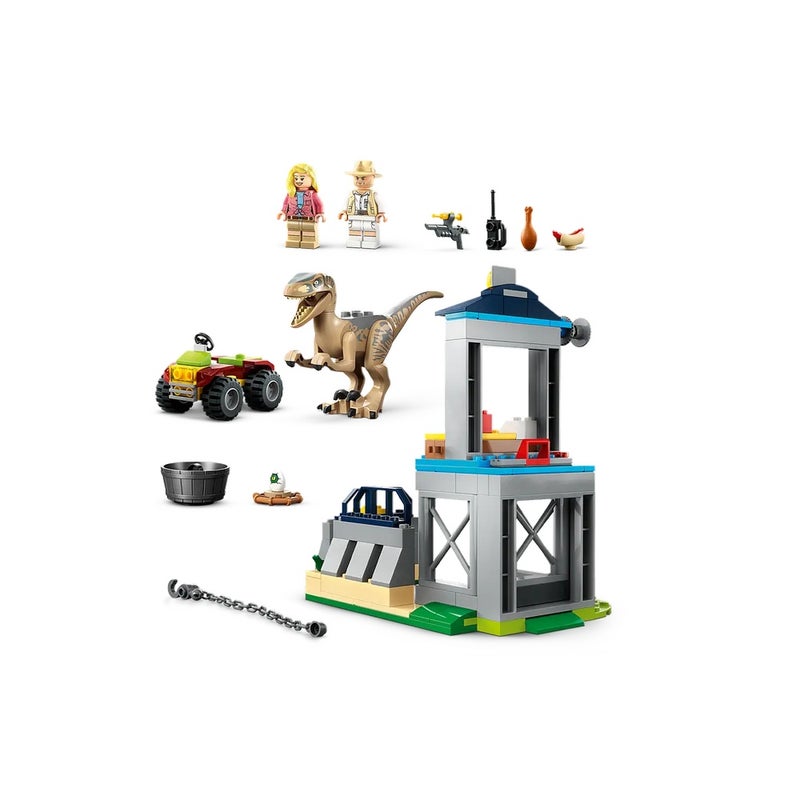 LEGO - Velociraptor Escape 137 Pieces - 76957 - Image 3
