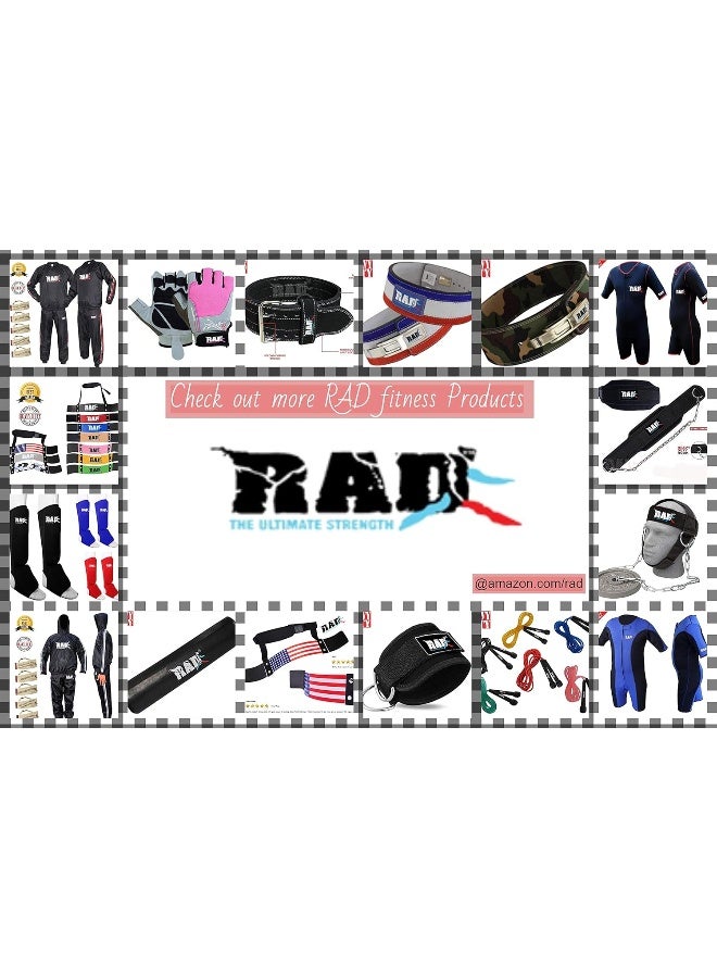 RAD Neoprene Sweat Sauna Suit Men Weight Loss Workout Sauna Suit for Women Sports Exercise Fitness - Image 1