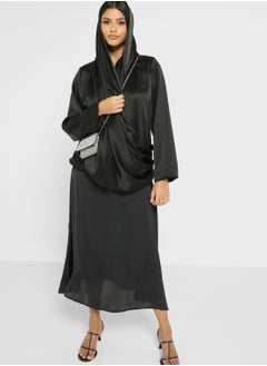 High Waist Solid Skirt