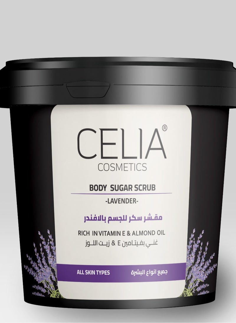 Celia BODY OIL SUGAR SCRUB LAVEDER - Image 1