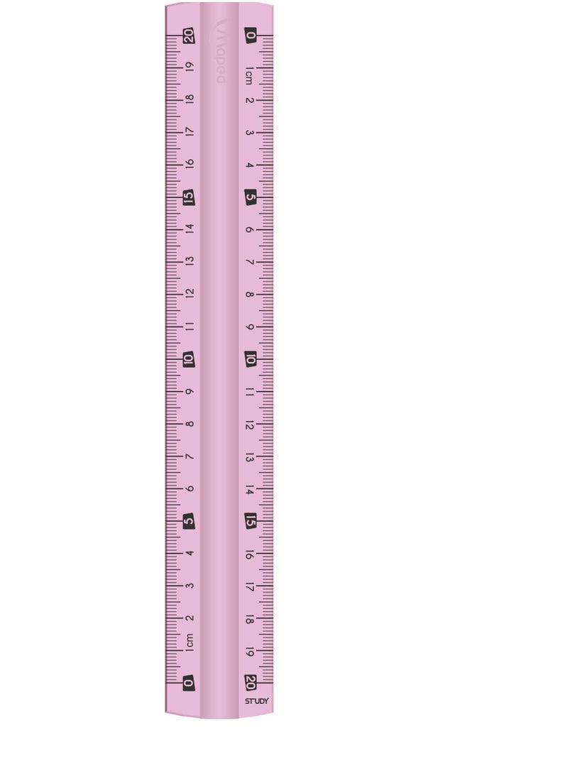 Maped - Maped unbreakable Flat Ruler 20cm Multicolored - Image 1