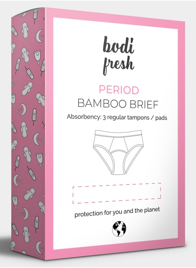 bodi fresh - BAMBOO ORGANIC PERIOD UNDERWEAR - Image 1