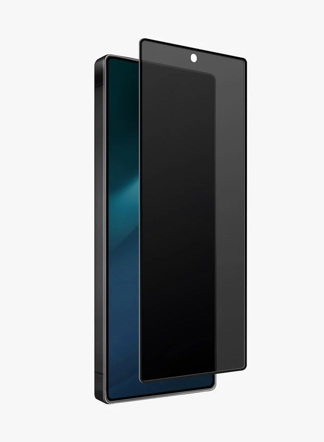 أوريجنال واقي شاشة الخصوصية لهاتف سامسونج جالاكسي S25 ألترا - زجاج مقسّى مضاد للكهرباء الساكنة مع خصوصية ESD، صلابة 9H، مضاد للتجسس، مقاوم للغبار، ملمس فائق النعومة - Image 4