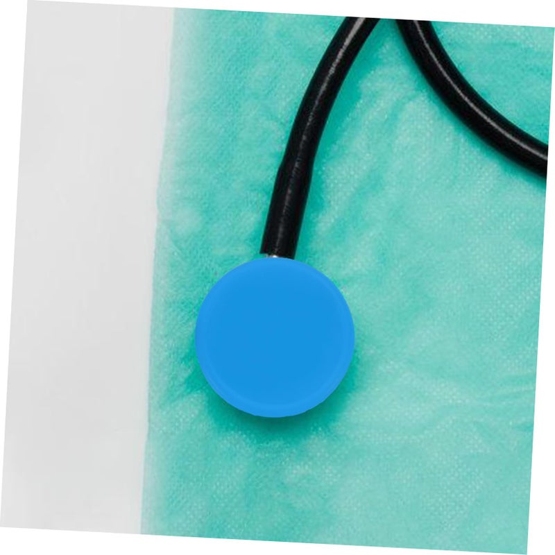 Silicone Stethoscope Covers 12 Pack Protective Diaphragm Sleeves Easy to Clean Install - Image 5