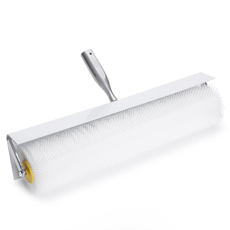 Navegando Spiked Roller for Self Leveling Concrete & Epoxy Floors - 21mm Spikes 500x100mm Bubble Remover Tool with Splash Guard - Industrial Floor Leveling, Waterproofing Tools - Image 1