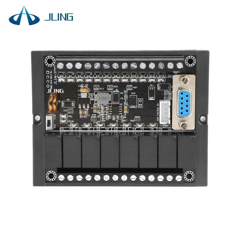 Jling Fx1N-20Mr With Analog Domestic Plc Industrial Control Board Shell Relay 12 In 8 Out - Image 5