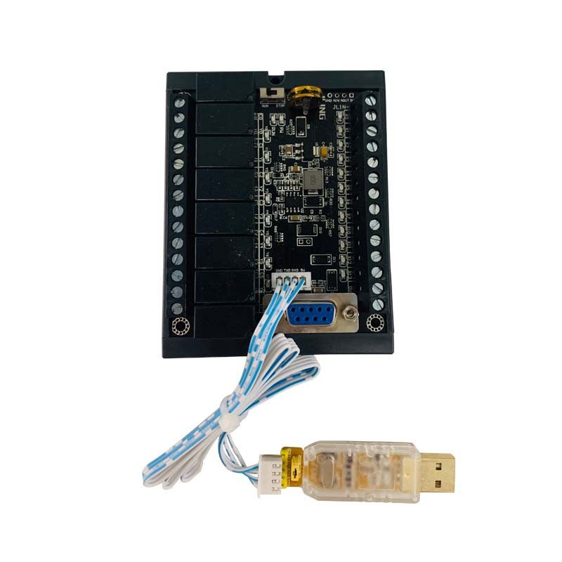 Jling Fx1N-20Mr With Analog Domestic Plc Industrial Control Board Shell Relay 12 In 8 Out - Image 1