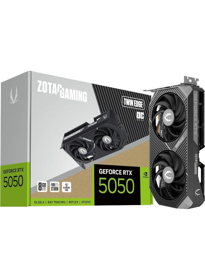 زوتاك Gaming GeForce RTX 5050 Twin Edge OC 8GB GDDR6 Gaming Graphics Card - Image 1