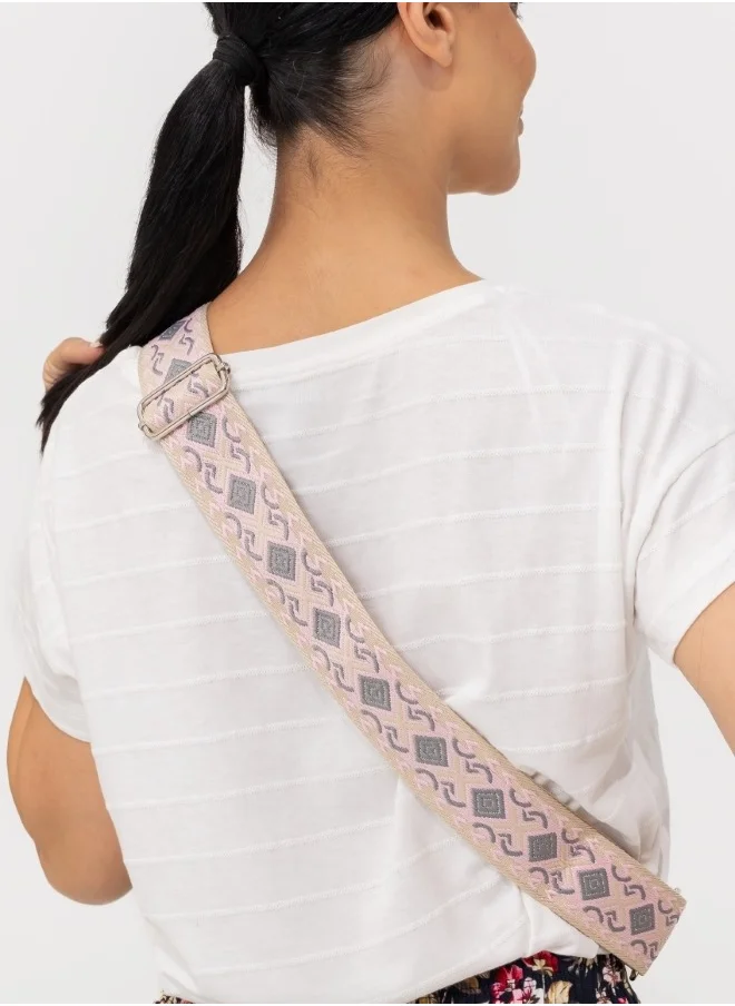 HaILYS Sophisticated Gray Sling Bag