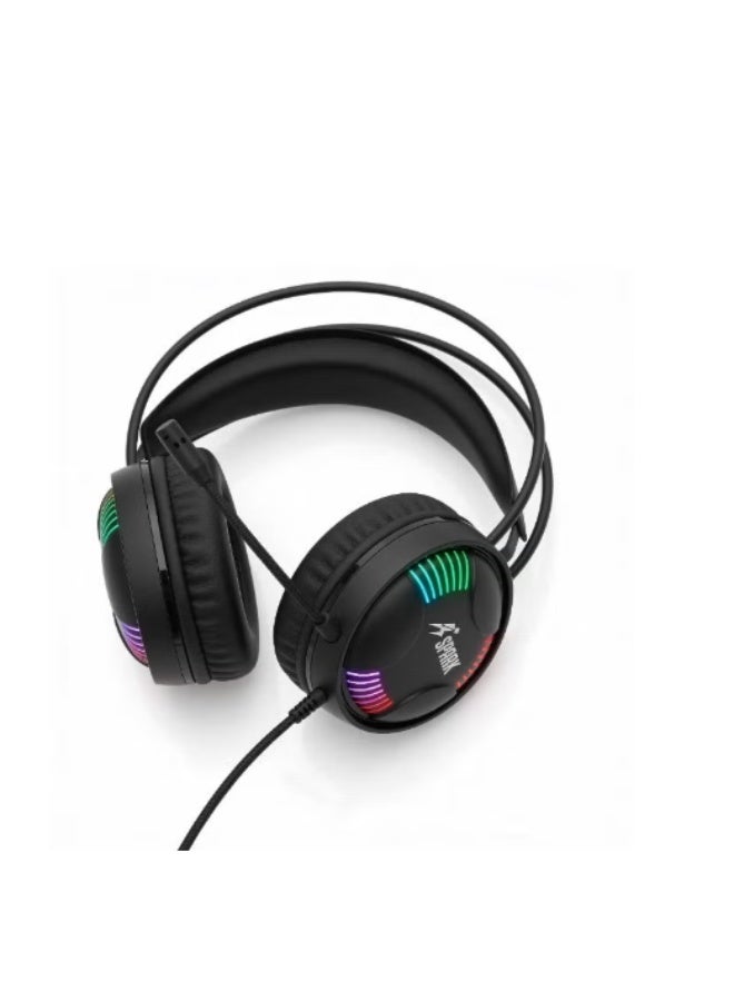 سبارك سماعة الألعاب SPARK H107 مزودة بإضاءة خلفية RGB وصوت محيطي - Image 1