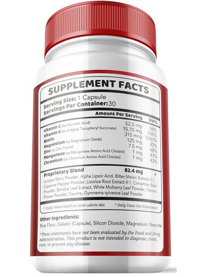 LIVORKA - 2 Pack - Glycogen Support, Glycogen Control Advanced Formula, Glycogen Capsules, Glycogen Fix with Powerful Ingredients, 30 Capsules Per Bottle for 60 Days - Image 1