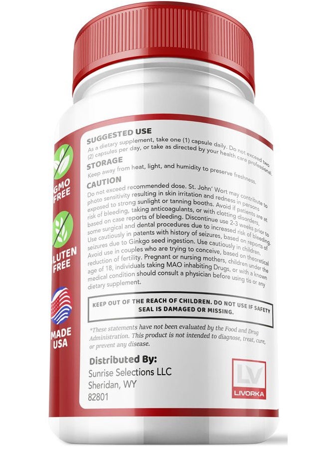 LIVORKA 2 Pack - Glycogen Support, Glycogen Control Advanced Formula, Glycogen Capsules, Glycogen Fix with Powerful Ingredients, 30 Capsules Per Bottle for 60 Days  - Image 5