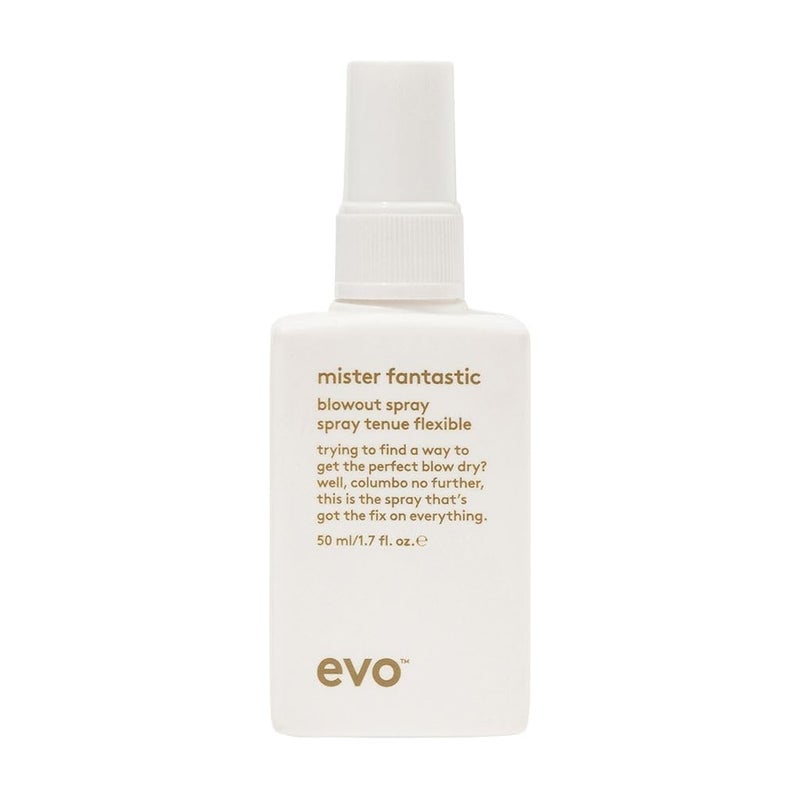 EVO Mister Fantastic Blowout Spray - Improves Style, Builds Body & Reduces Blow-Drying Time - Heat Protection Styling Spray - Travel Size, 50ml / 1.7fl.oz - Image 1
