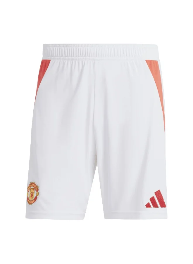 اديداس Adidas Mufc H Sho White Football Shorts For Men Xs