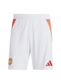 Adidas Adidas Mufc H Sho White Football Shorts For Men Xs  - Image 1