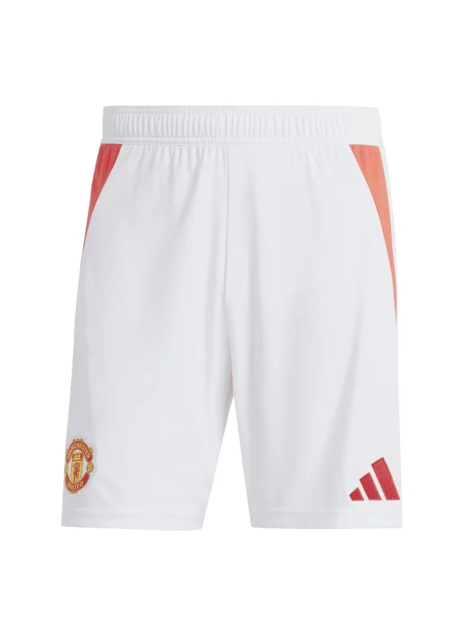 اديداس Adidas Mufc H Sho White Football Shorts For Men Xs