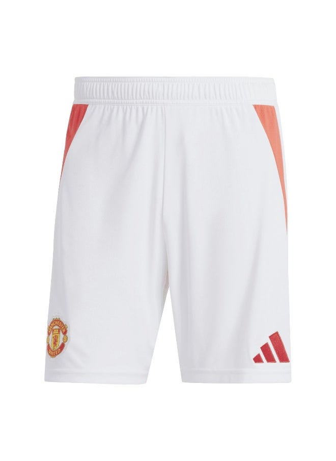 Adidas Adidas Mufc H Sho White Football Shorts For Men Xs  - Image 2
