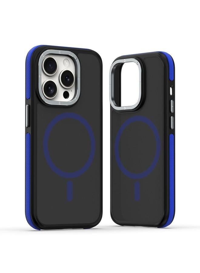 اس-توب جراب هاتف ماج سيف ثنائي اللون لهاتف iPhone 13 Pro بملمس الجلد - Image 1