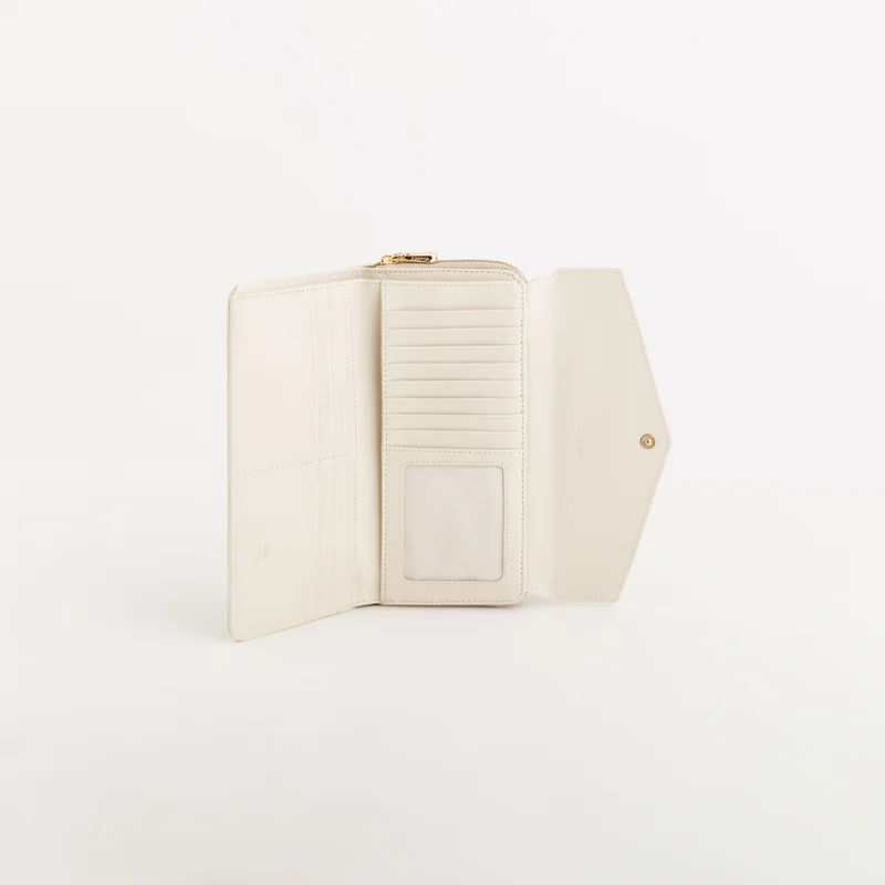 كاربيزا Women's Leather Wallet Diana Spring Wallet Butter/Multicolour