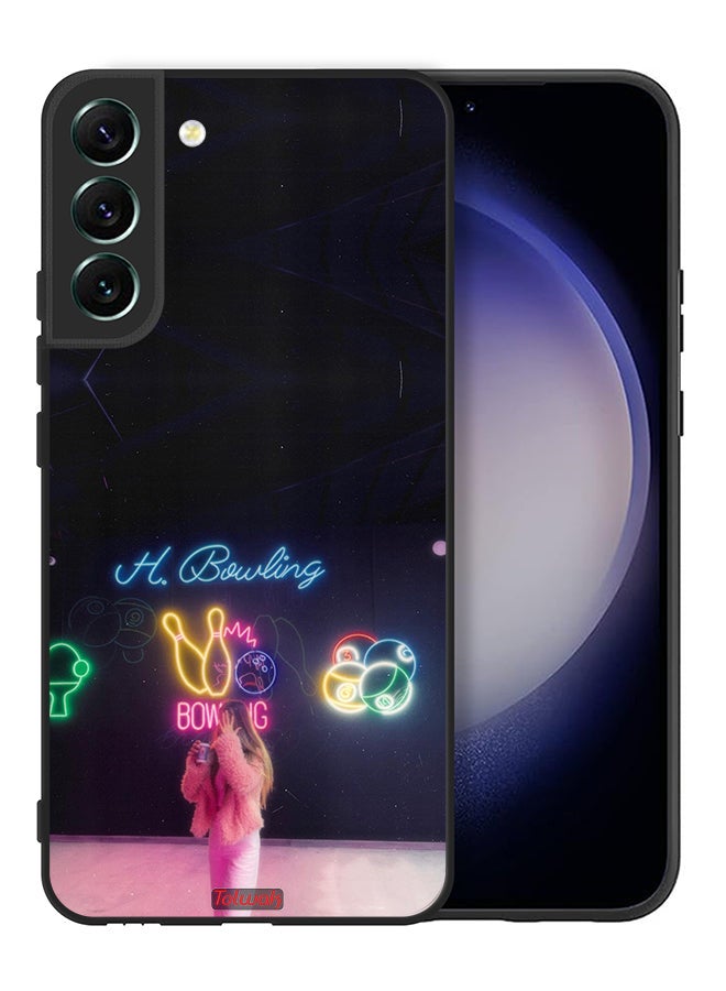 Tolwak Samsung Galaxy S22 Plus 5G Protective Case Cover Bowling Lover - Image 2
