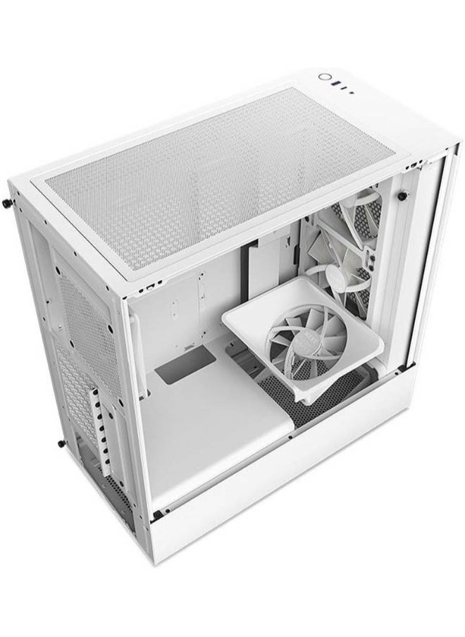 AYGRO - FLOW EDITION WHITE  Gaming PC CORE I5 14400F, RTX 3050-8GB, M/B H610, 32GB RAM, 1TB SSD, 700W PSU, Windows 11 - Image 1