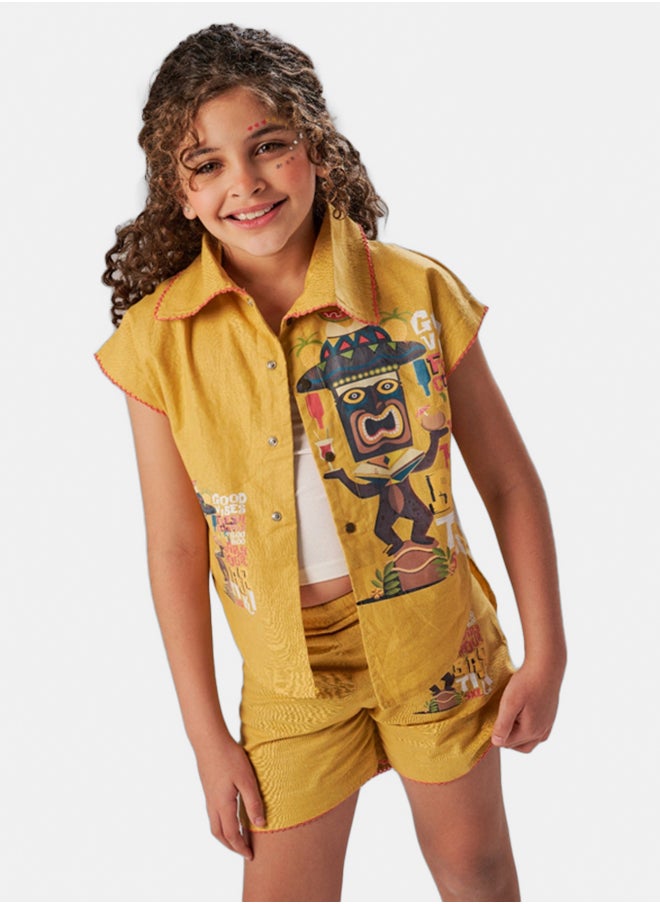Jodi Mini Print Short Set  - Image 1