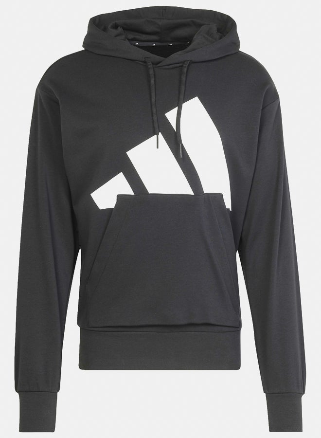 Adidas essentials big logo french terry men's hooded sweatshirt  - Image 2