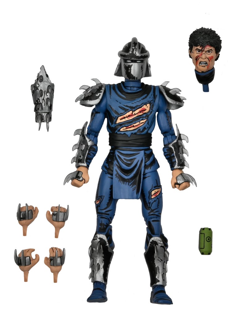 NECA TMNT Mirage Battle Dam Shredder 7" Scale Action Figure - Image 1