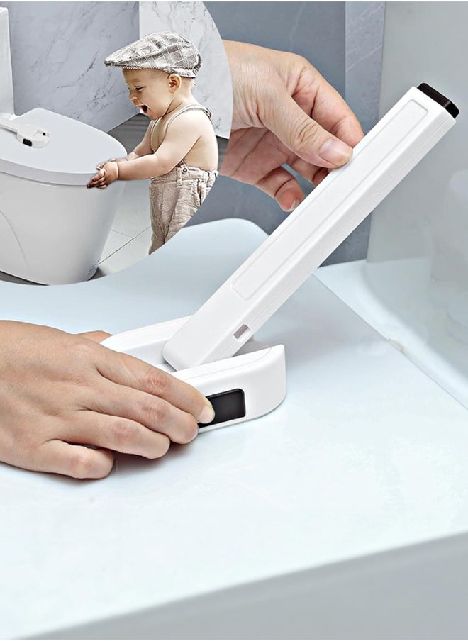 Occuwzz Baby Safety Locks 5 PCS Proof Easy to Install No Tools Required for Drilling White Childproof for Toddlers  Kids White Door Locks for Baby  - Image 2