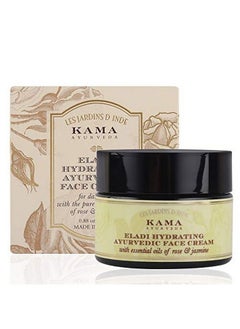 Kama Ayurveda Eladi Hydrating Ayurvedic Face Cream With Pure Essential Oils Of Rose And Jasmine 25G  - Image 3