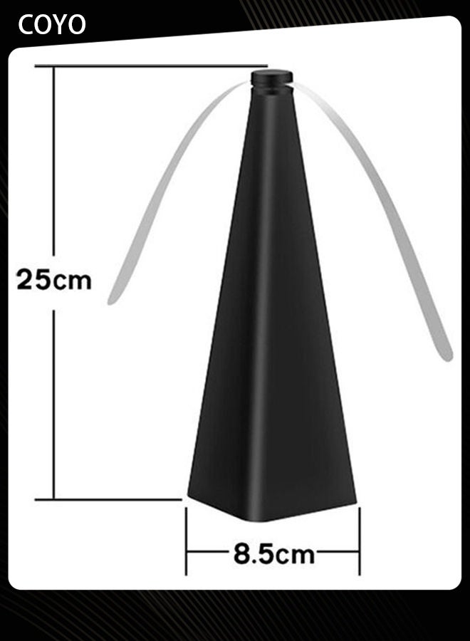 COYO Free Bug Fan Fly Deterrent with Holographic Blades to Clear Bugs, Mosquitoes, and Flies, Battery Powered Fly Fan - Image 5