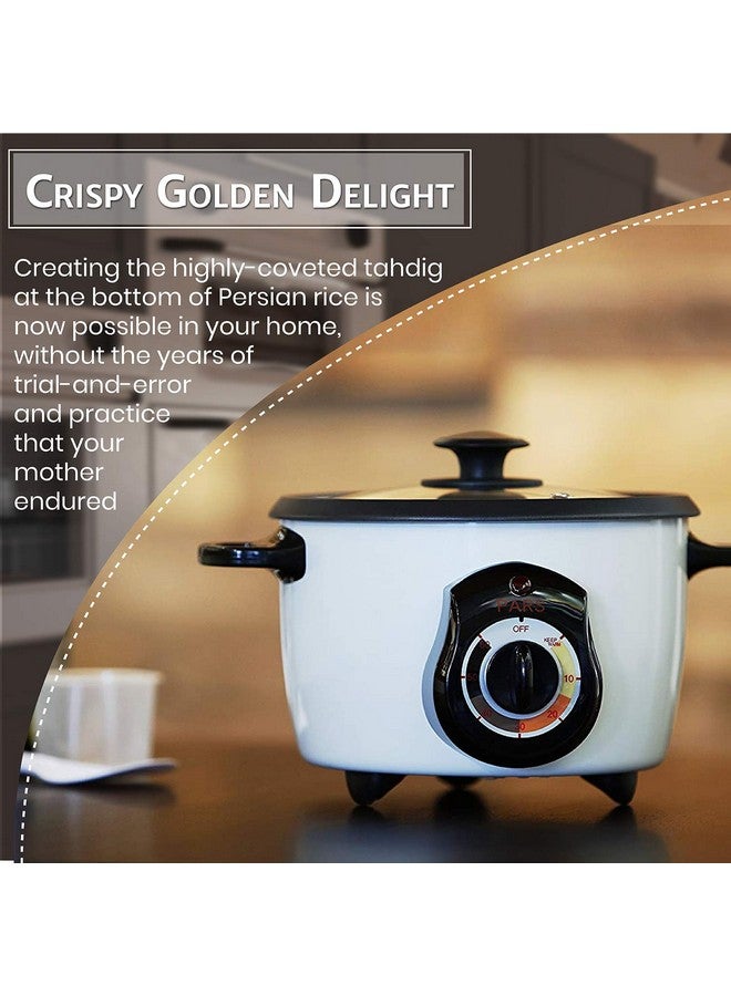Pars Pars Automatic Persian Rice Cooker - Tahdig Rice Maker Perfect Rice Crust, 5 Cup  - Image 3
