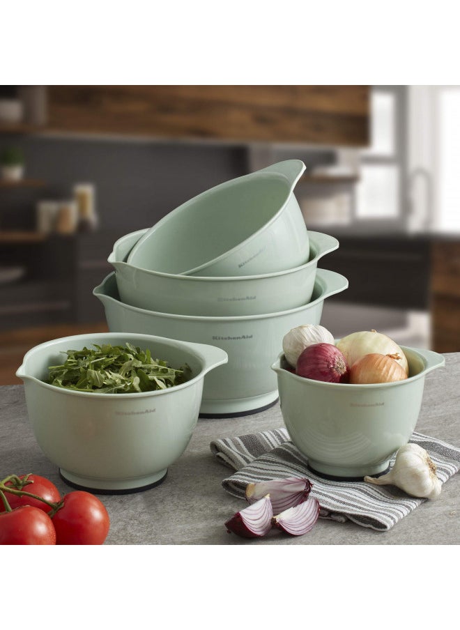 KitchenAid - KE178OSPIA KitchenAid Classic Mixing Bowls, Set of 5, Pistachio - pzsku/ZAF92DEA1404AEC427E8FZ/45/_/1728458248/000a4a23-0527-40fc-92f0-a46e3af04452