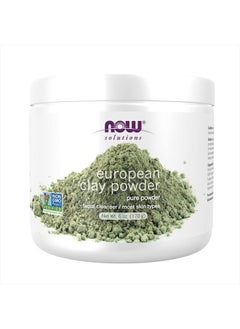 now Solutions, European Clay Powder, Pure Powder for a Detox Facial Cleansing Mask, 6-Ounce  - Image 1