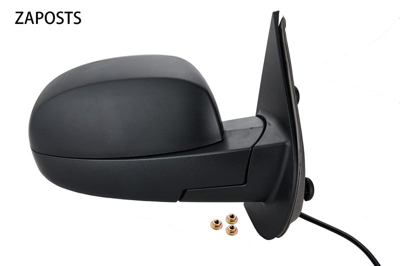 ZAPOSTS Rearview mirror Replacement Fit for 2007-2013 for Chevy Silverado 1500 2500 HD 3500 HD for GMC Sierra 1500 2500 HD for GMC Yukon/Yukon XL 1500 Power Heated Manual Fold Right Side View Mirror - Image 5