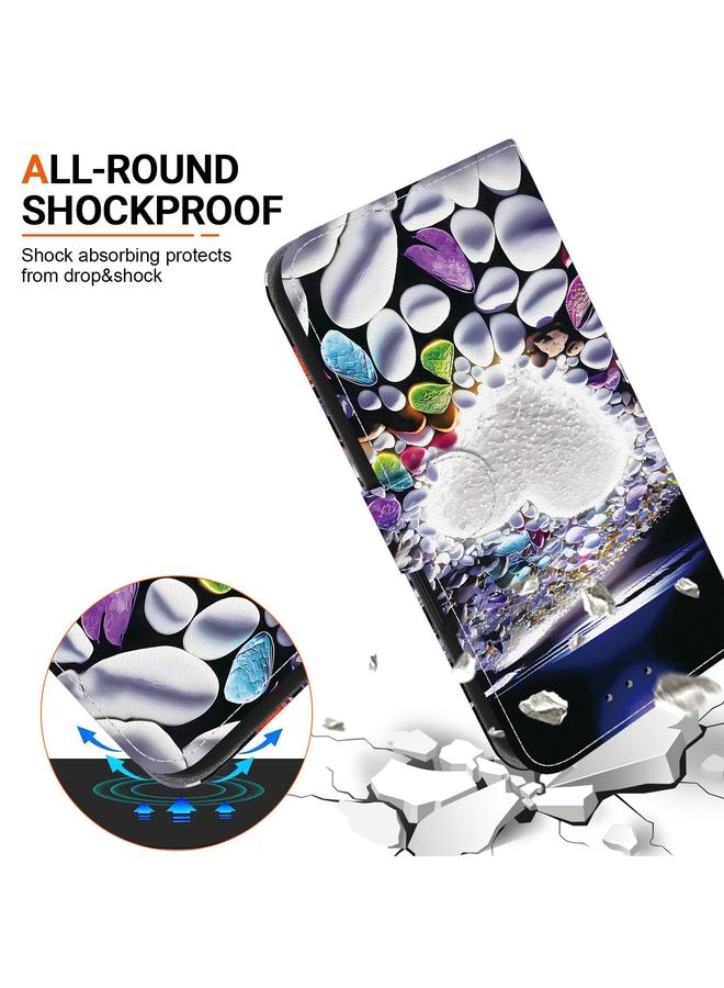 S-TOP Case For Samsung Galaxy S20 FE Crystal Texture Colored Drawing Leather Phone Case - Image 5
