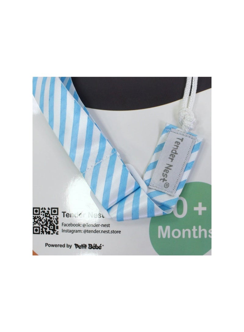Tender Nest Baby Pacifier Holder 0m+ – Striped Print - Image 2