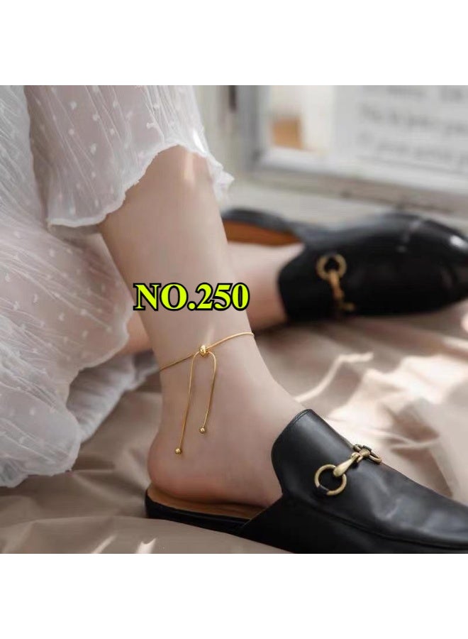 Ucanbe Elegant Women’s Anklet – LOVE, Daisy, Butterfly, Red Rope & More Styles | Adjustable & Stylish - Image 4